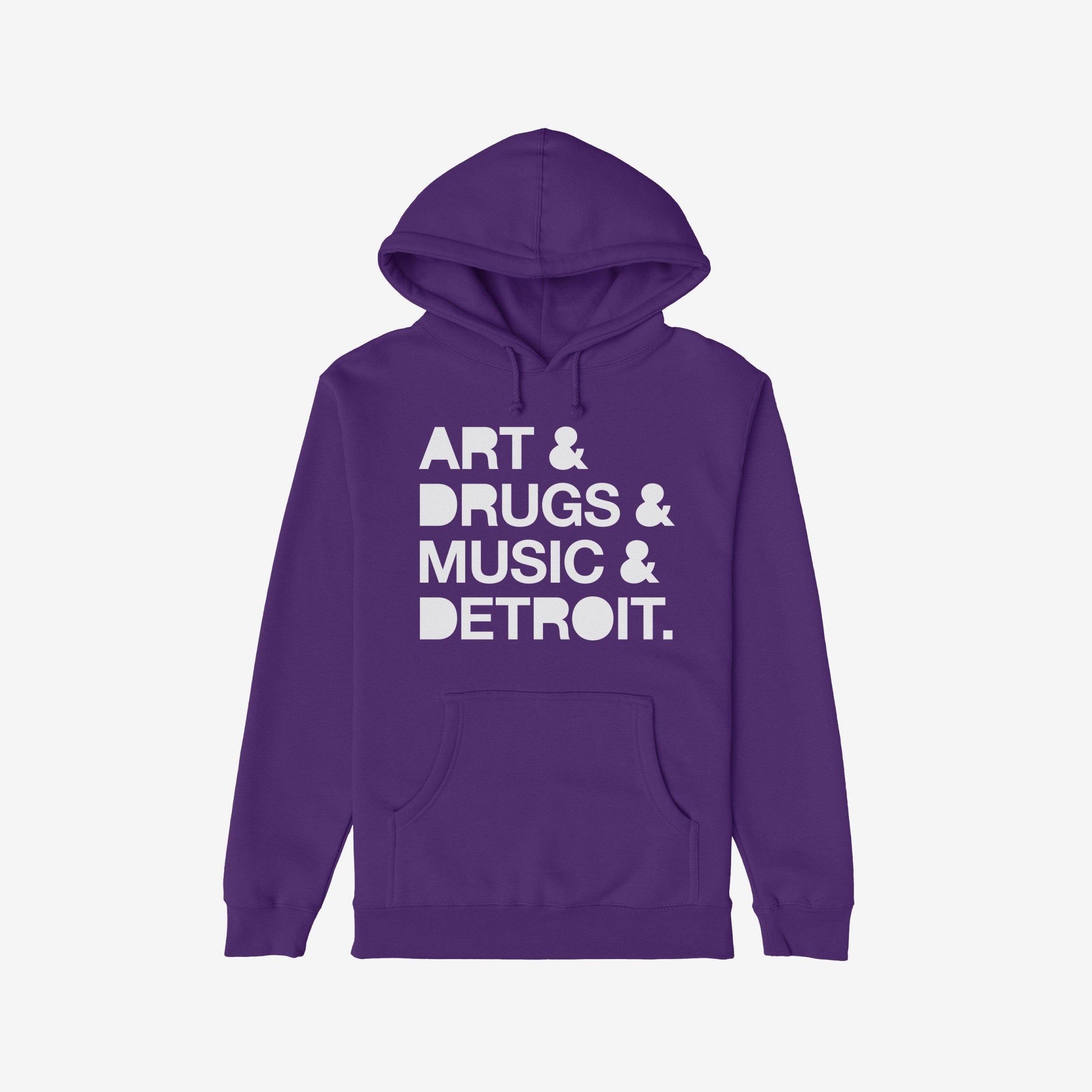 Detroit Art Drugs Music Hoodie & Sweatshirt