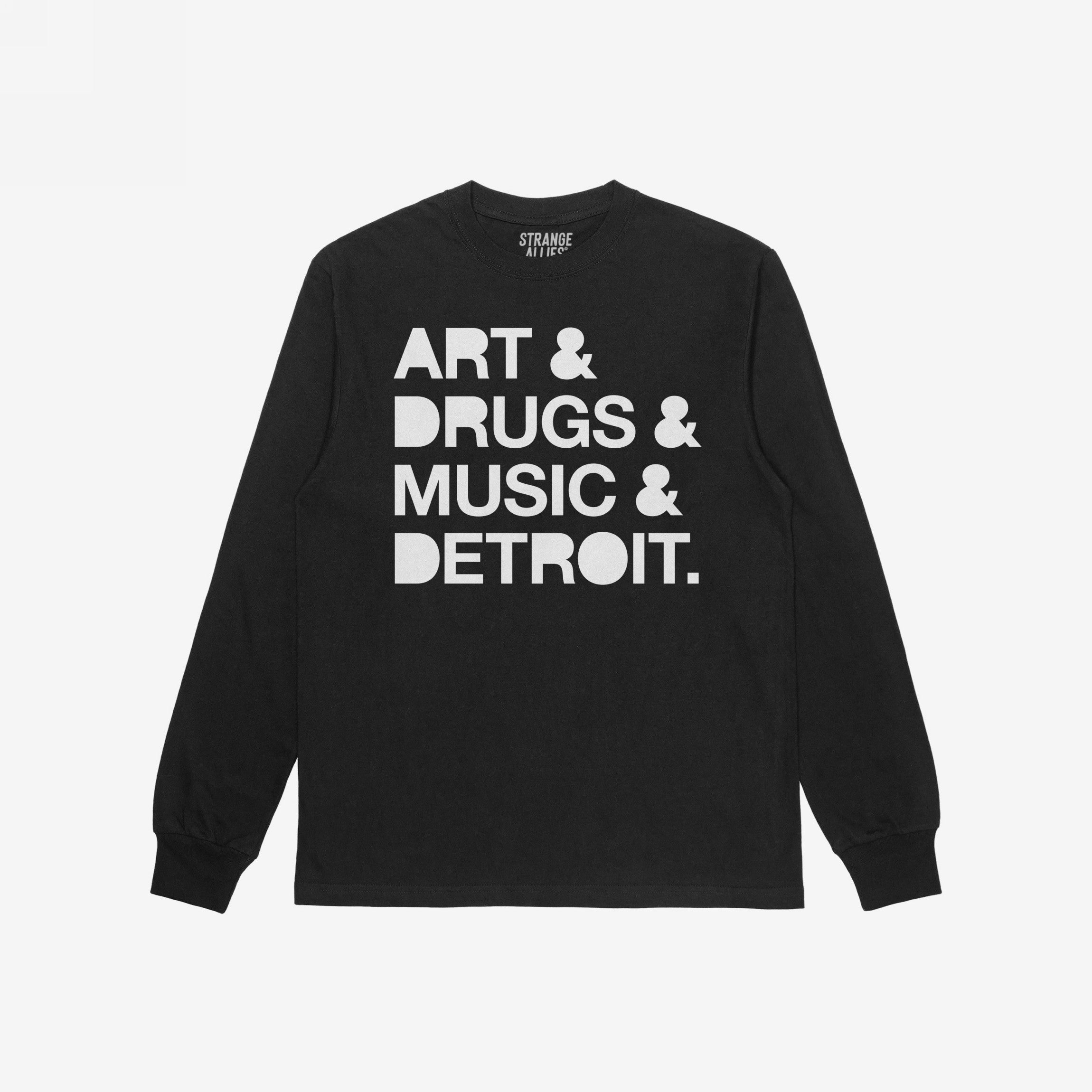 Detroit Art Drugs Music T-shirt