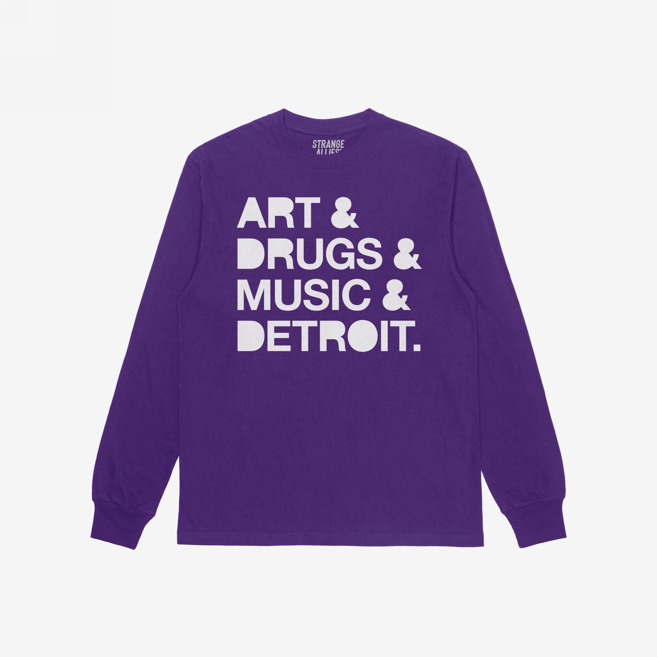Detroit Art Drugs Music T-shirt