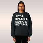 Detroit Art Drugs Music Sweatshirt