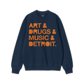 Detroit Art Drugs Music Sweatshirt