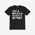 Detroit Art Drugs Music T-shirt