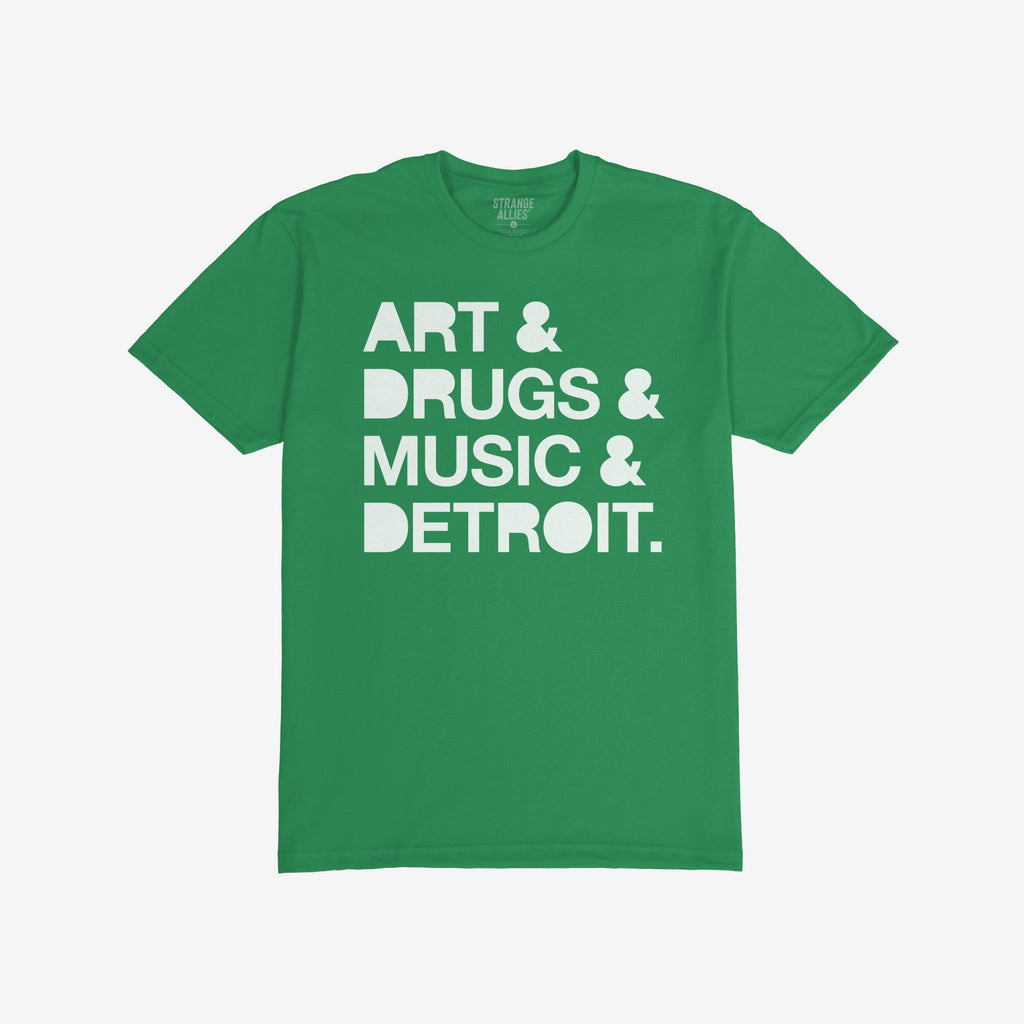 Detroit Art Drugs Music T-shirt