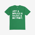 Detroit Art Drugs Music T-shirt