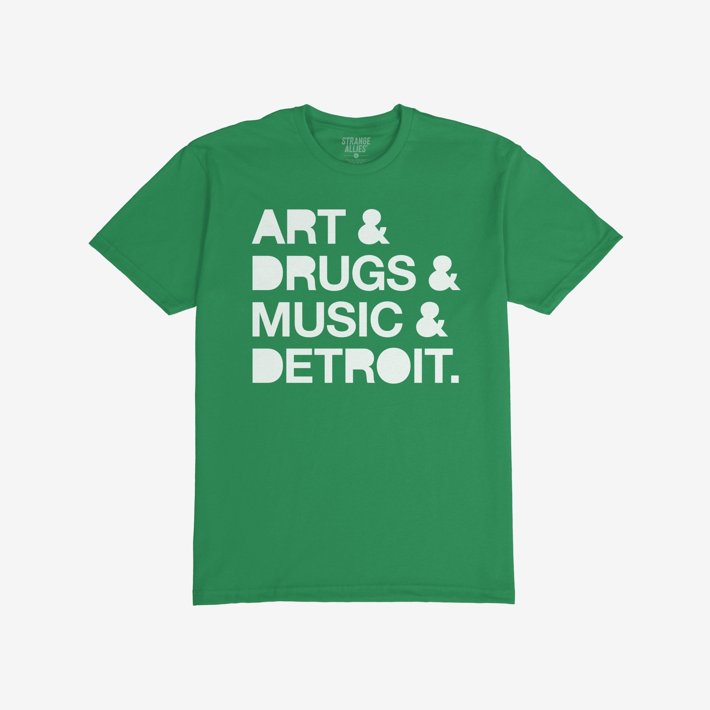 Detroit Art Drugs Music T-shirt