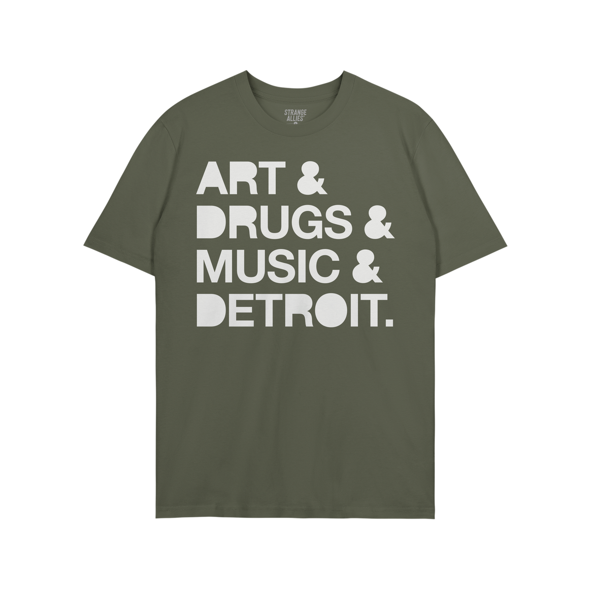 Detroit Art Drugs Music T-shirt