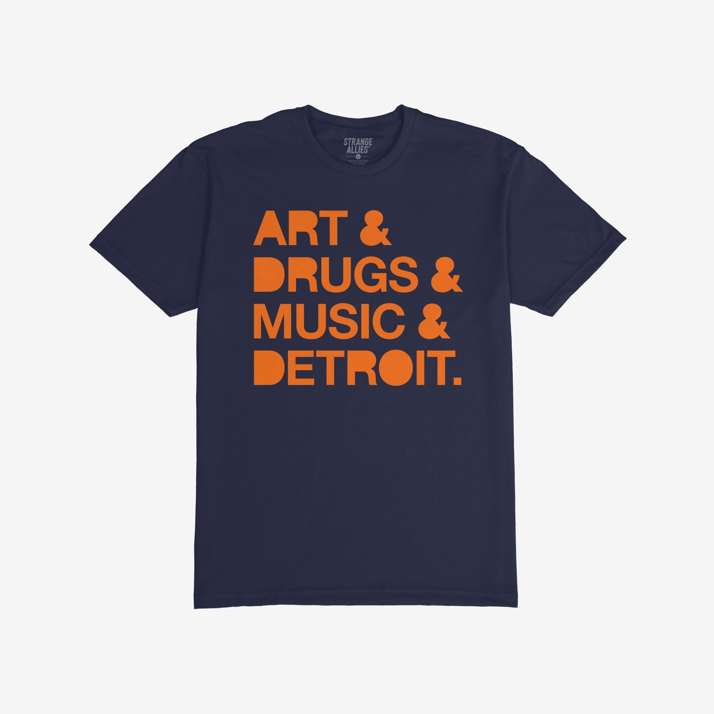 Detroit Art Drugs Music T-shirt