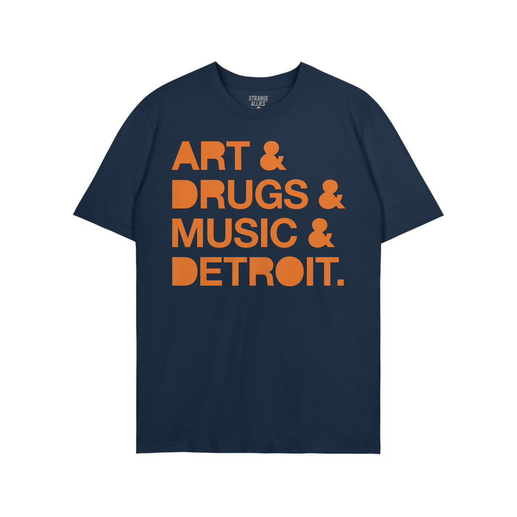 Detroit Art Drugs Music T-shirt