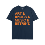 Detroit Art Drugs Music T-shirt