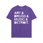 Detroit Art Drugs Music T-shirt