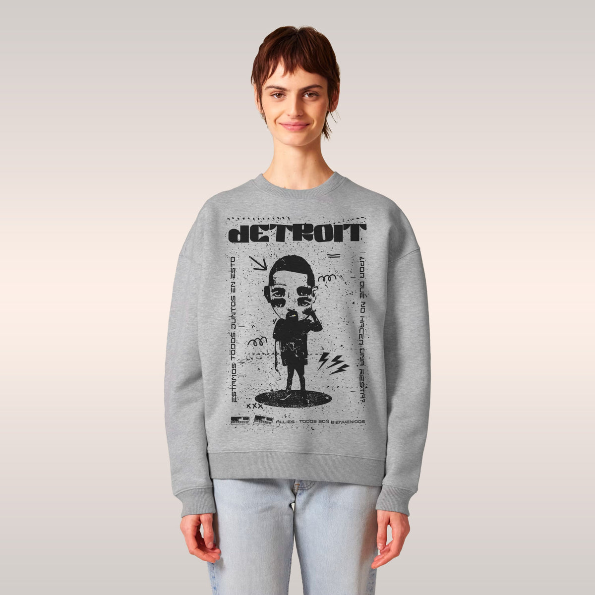 Detroit Punk Sweatshirt