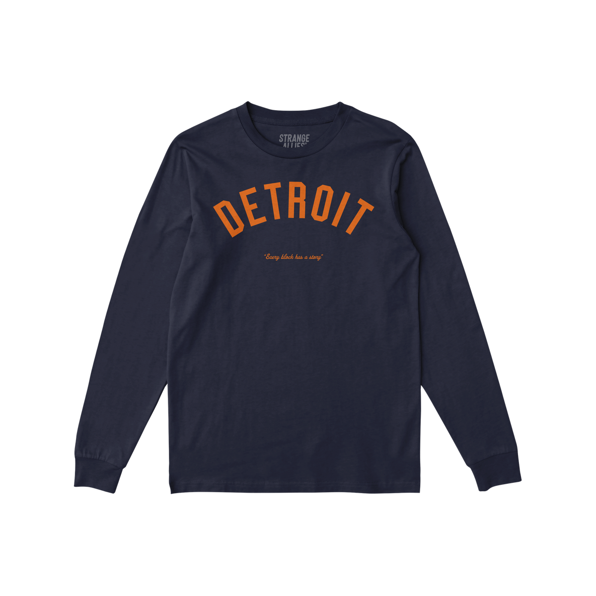 Detroit Story Long Sleeve T-shirt