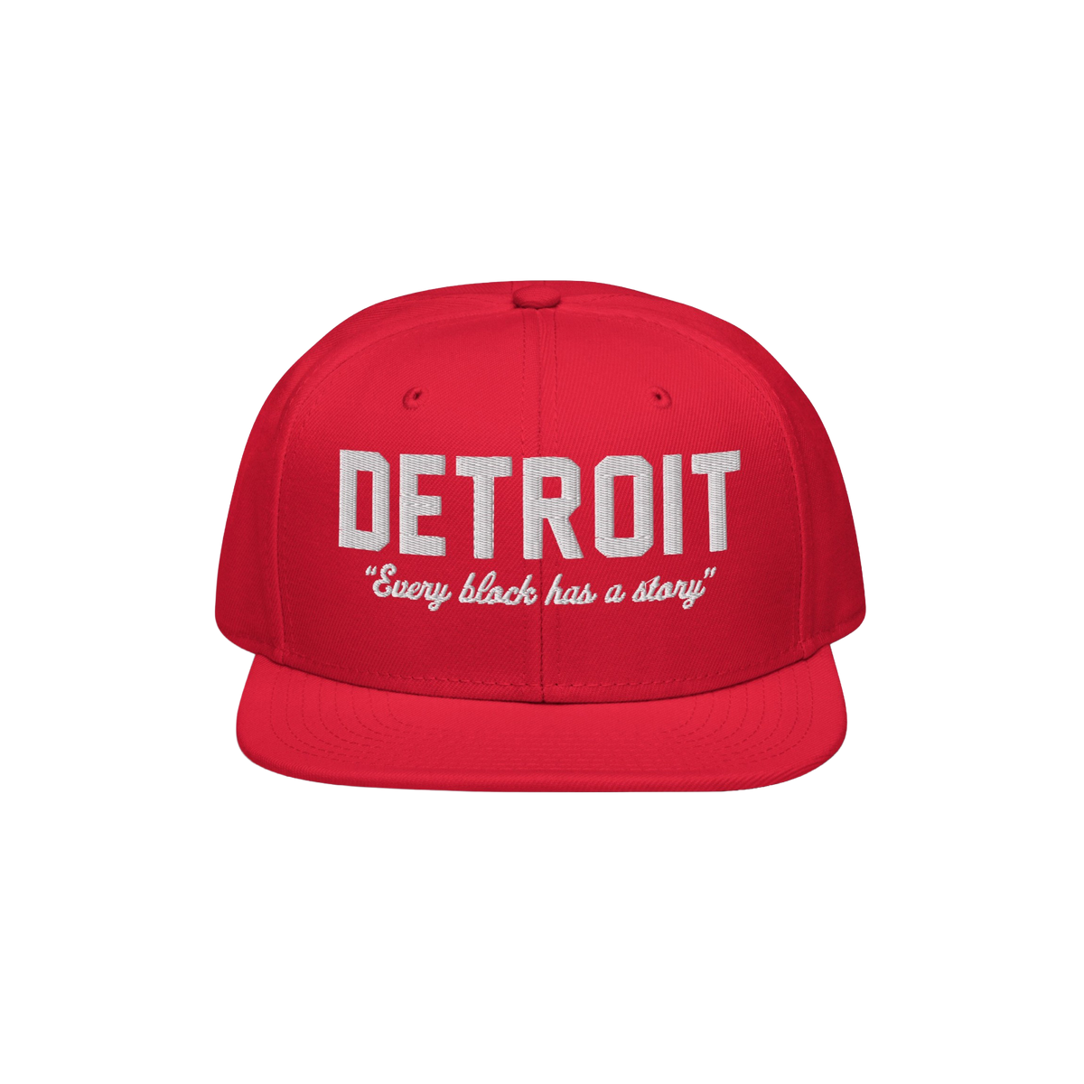 Detroit Story Snapback Hat