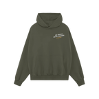 Drugs With Friends Hoodie features playful cartoon clouds beneath a rainbow with IT’S A GREAT DAY TO DO DRUGS WITH FRIENDS,