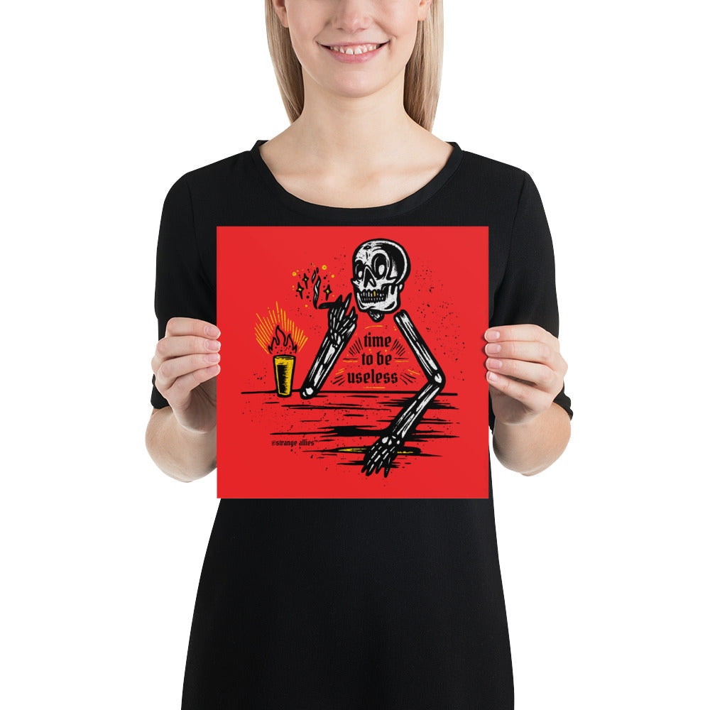 Useless Giclée Print by Strange Gang
