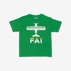 Fairbanks FAI Airport Women's Baby Tee