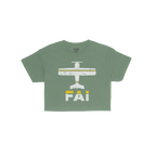 Fairbanks FAI Airport Crop Top