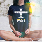 Fairbanks FAI Airport Women's Baby Tee