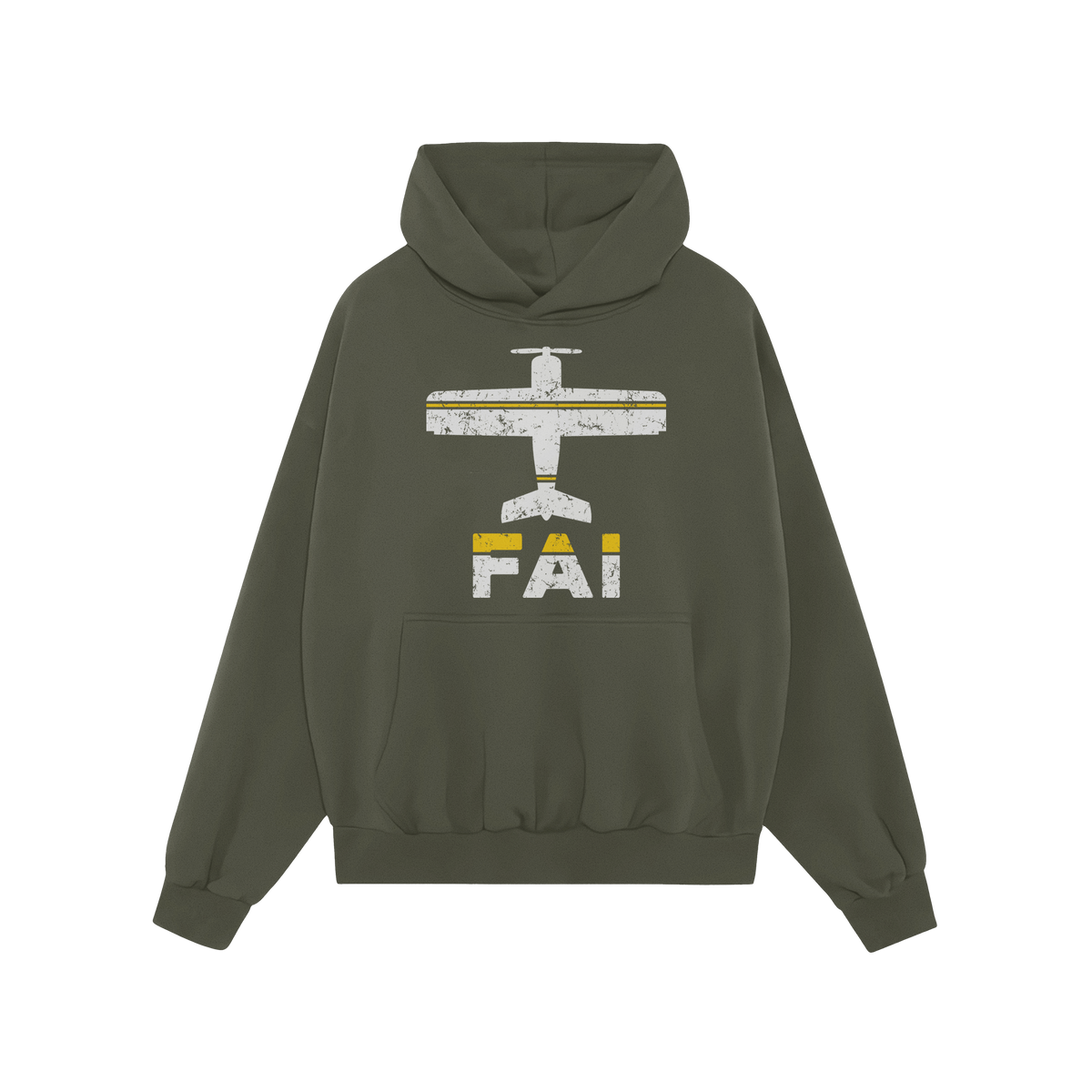 Fairbanks FAI Airport Hoodie