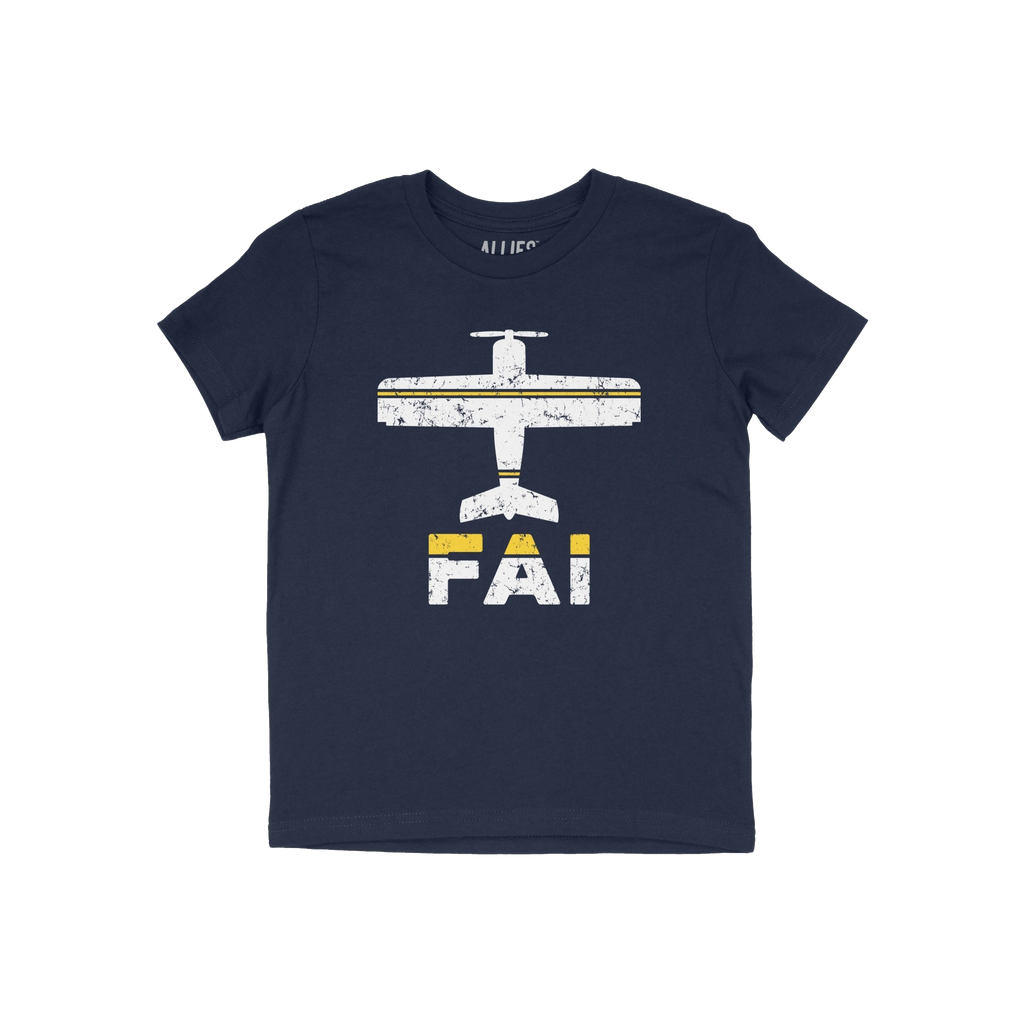 Fairbanks FAI Airport Kids T-shirt
