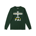 Fairbanks FAI Airport Long Sleeve T-shirt