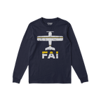 Fairbanks FAI Airport Long Sleeve T-shirt