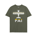 Fairbanks FAI Airport T-shirt