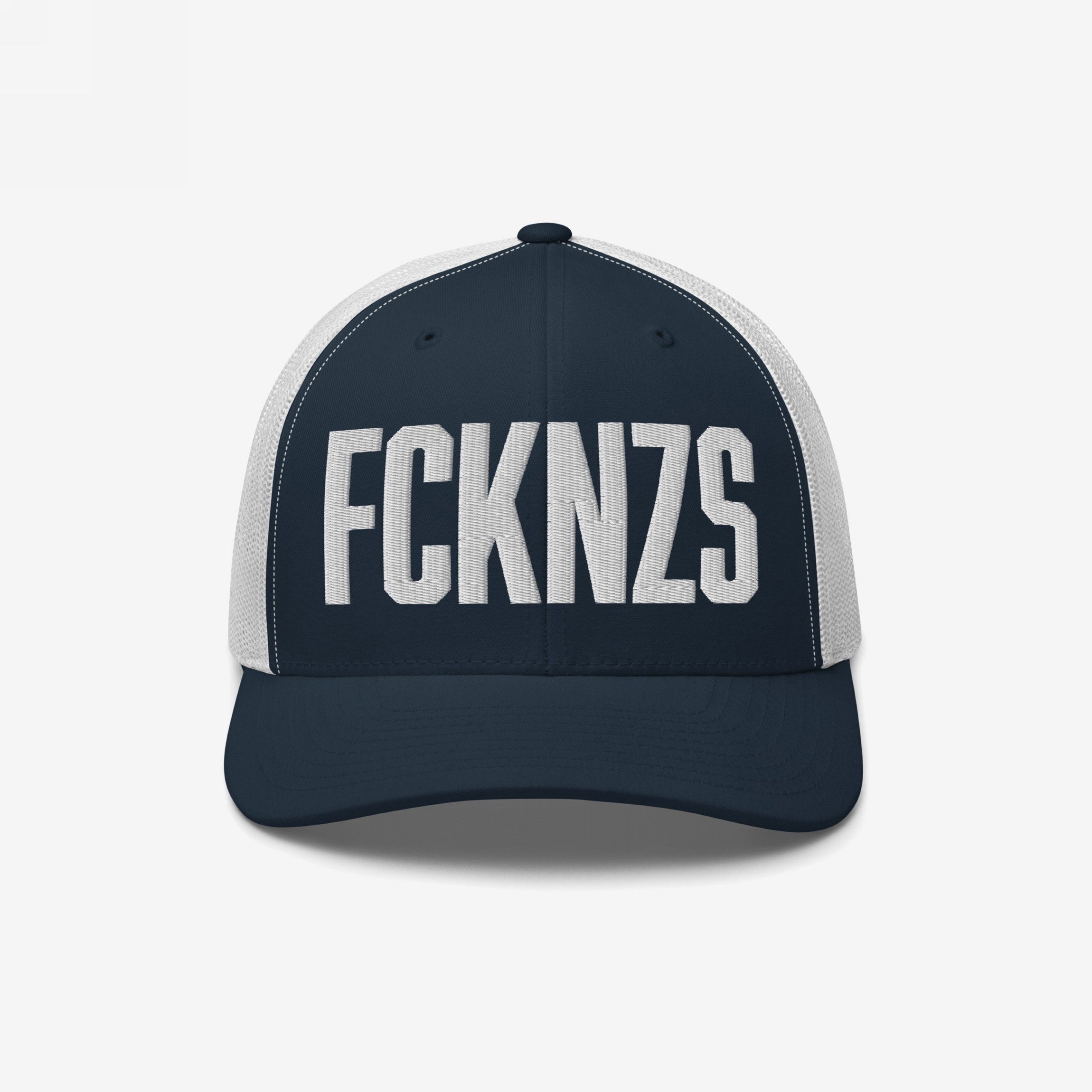 Collage of reaction thumbnails featuring startled, screaming, and cartoonish figures, each overlaid with Tamil captions, representing the bold anti-fascist stance of the FCKNZS Hat collection.