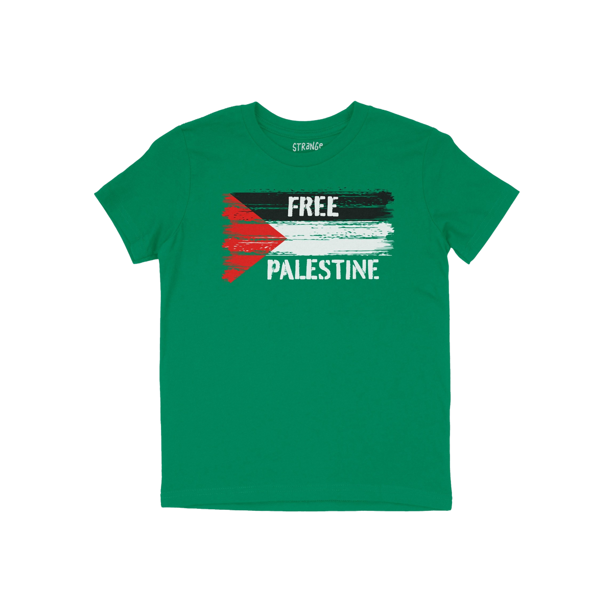 Free Palestine Shirt featuring a distressed Palestinian flag graphic with FREE PALESTINE text, symbolizing resistance and jus