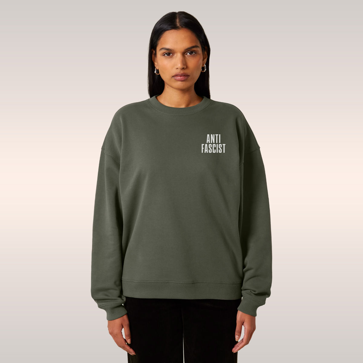 Fuck 'Em All Back Print Sweatshirt