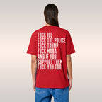 Fuck 'Em All Back Print T-shirt