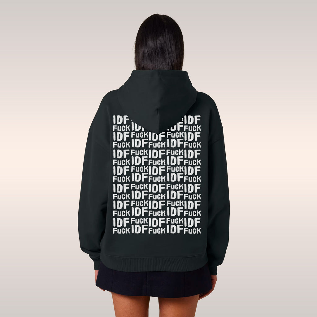 Fuck IDF Pattern Hoodie