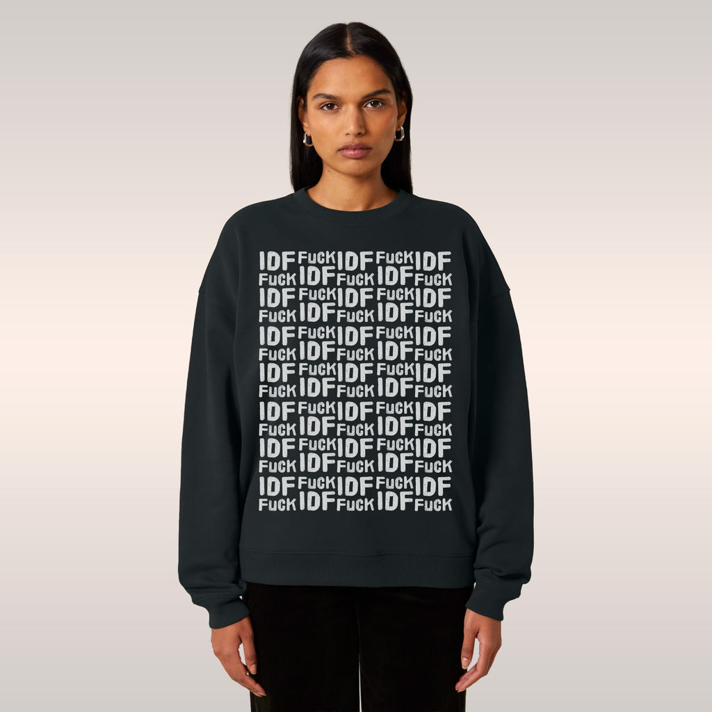 Fuck IDF Pattern Sweatshirt
