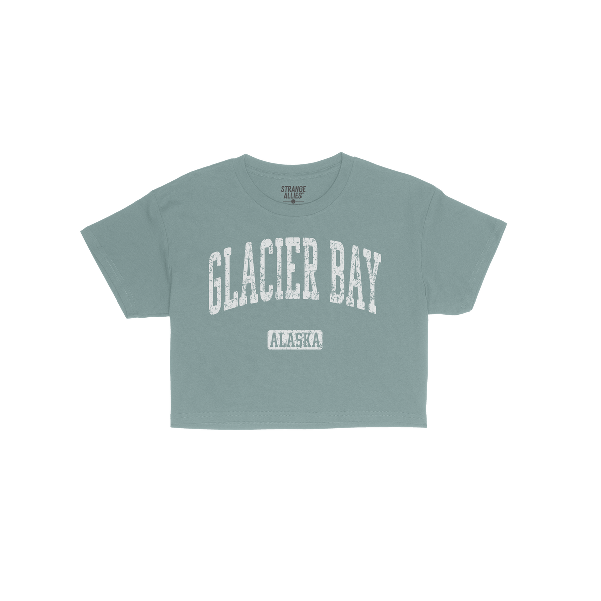 Glacier Bay Alaska Crop Top