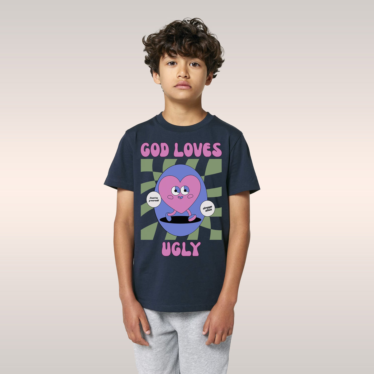 God Loves Ugly Kids T-shirt