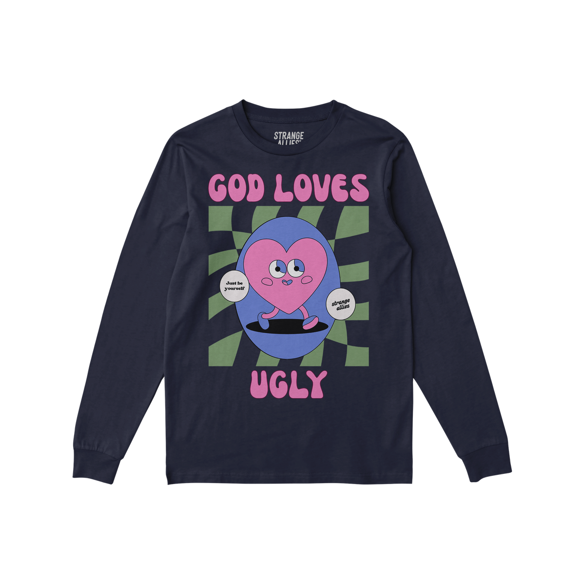 God Loves Ugly Long Sleeve T-shirt