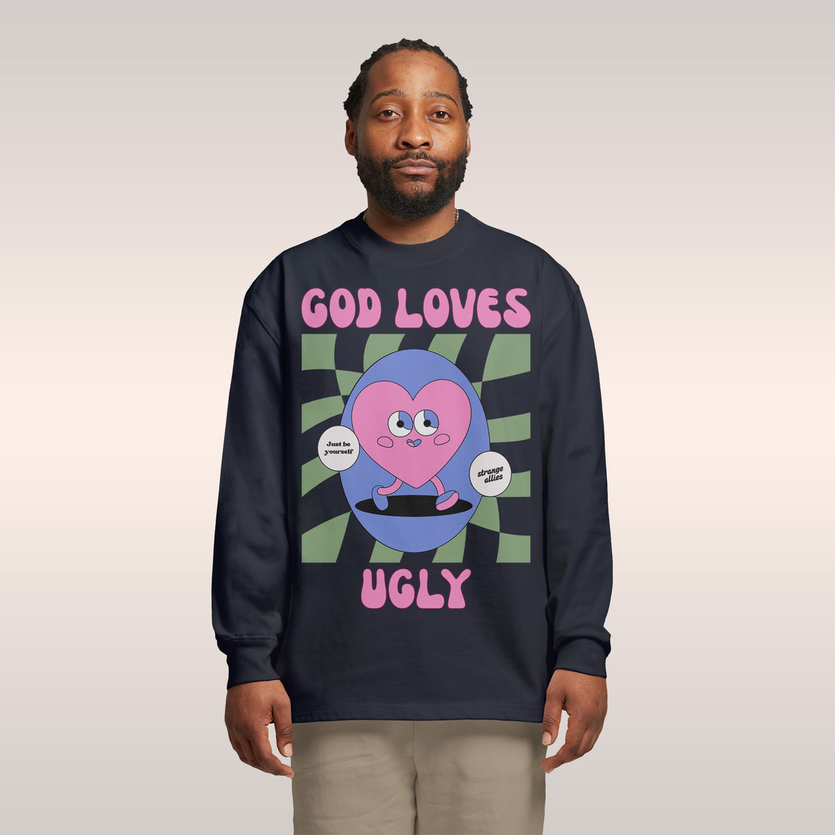 God Loves Ugly Long Sleeve T-shirt