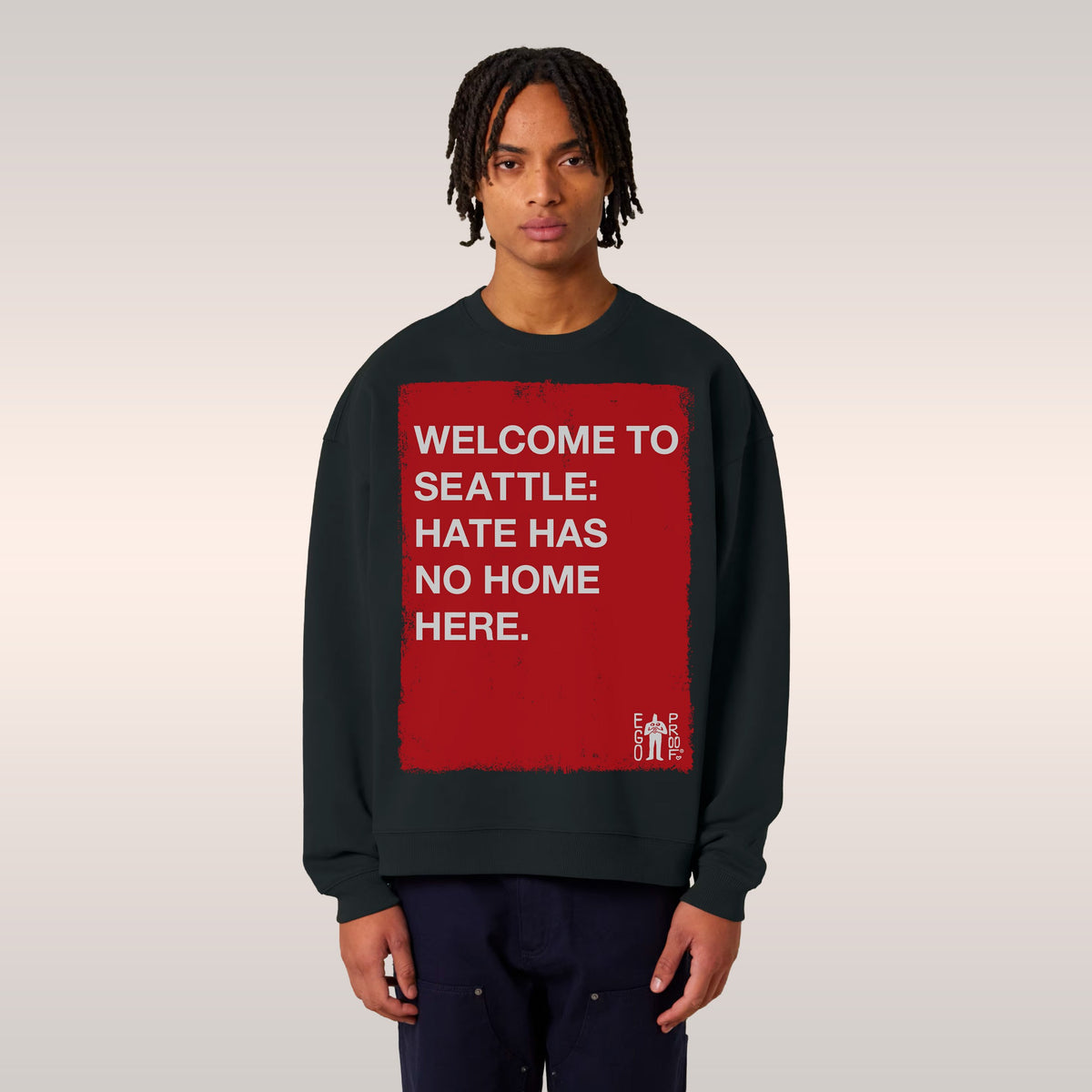 Custom Hate Has No Home Here Sweatshirt
