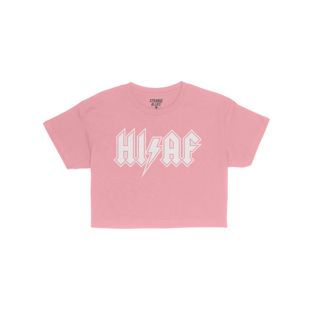High AF Weed Crop Top