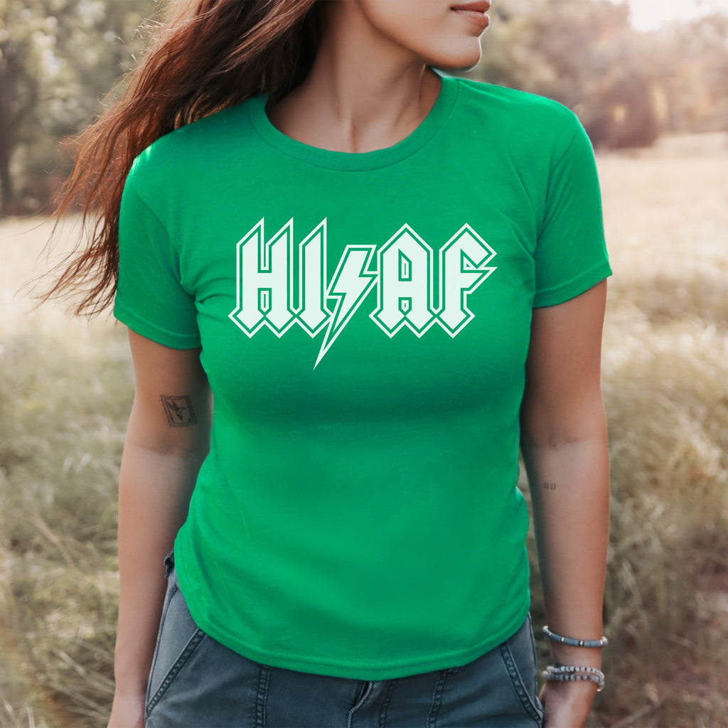 High As Fuck Weed Women's Baby Tee