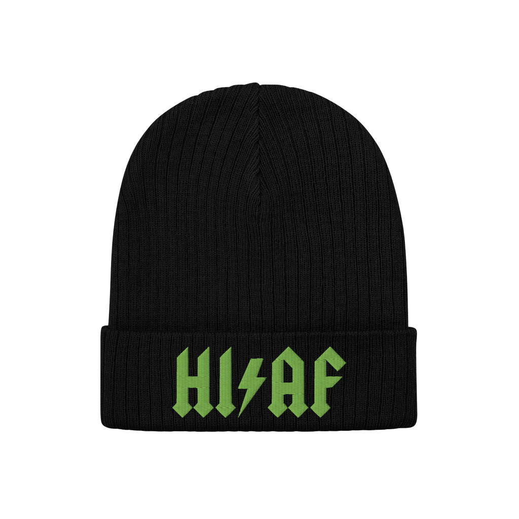 High As Fuck Weed Beanie
