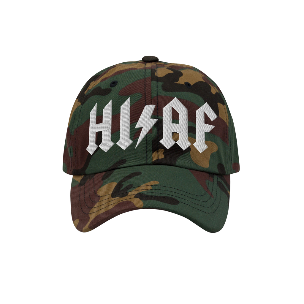 High As Fuck Weed Dad Hat