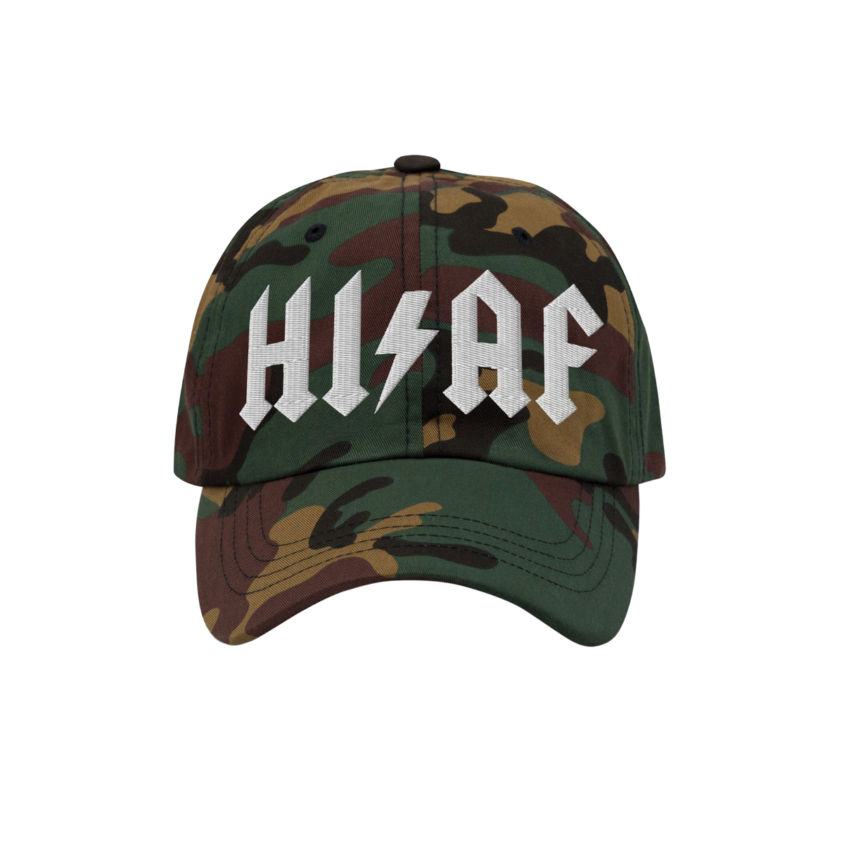 High As Fuck Weed Dad Hat