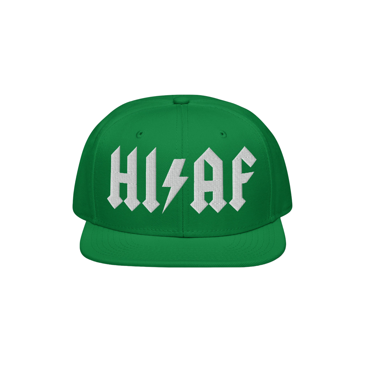 High As Fuck Weed Snapback Hat