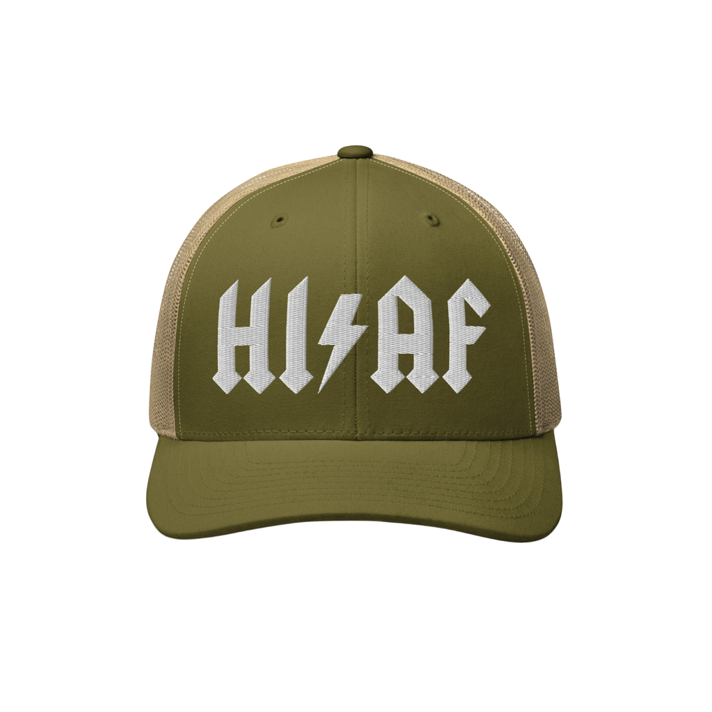 High As Fuck Weed Trucker Hat