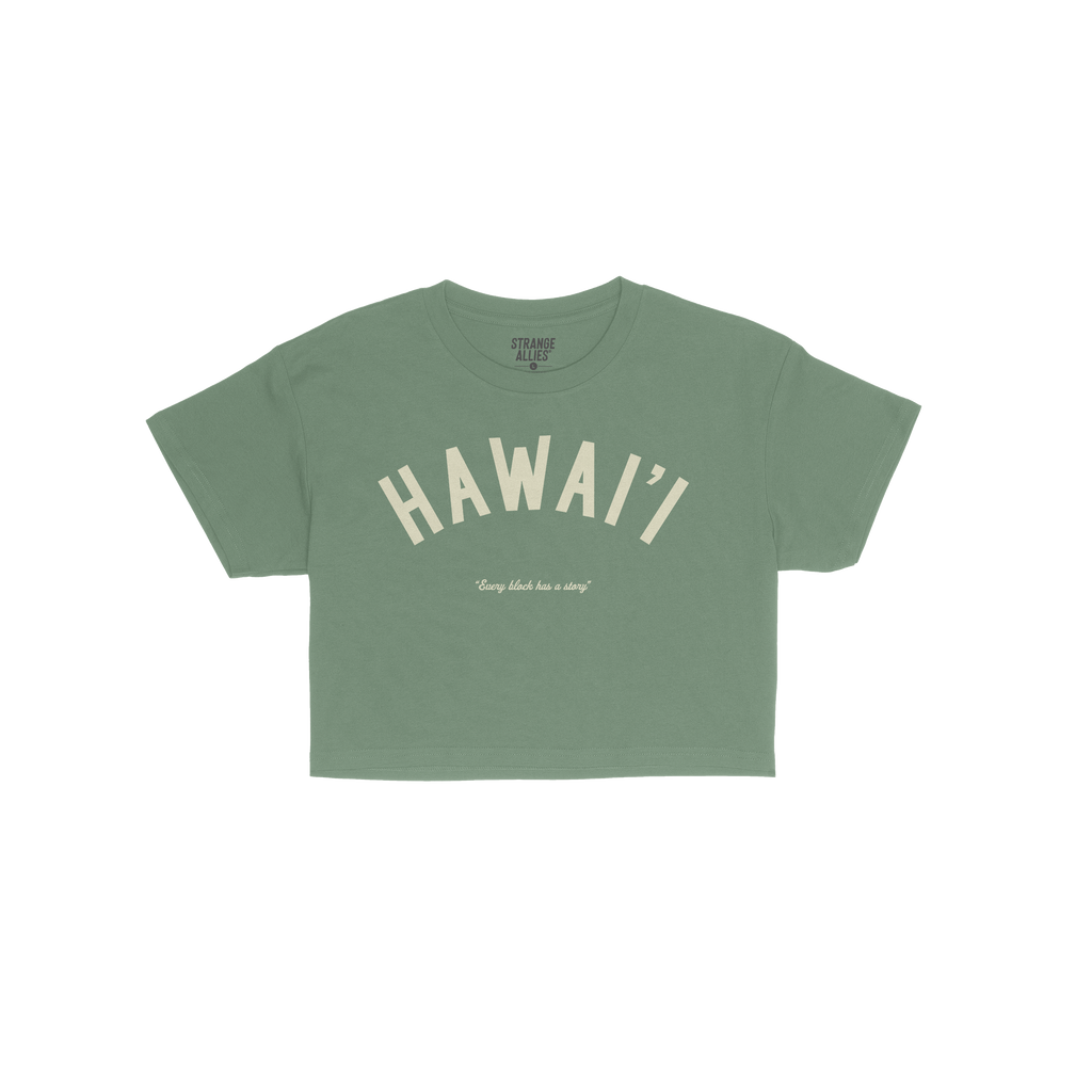 Hawaii Story Crop Top