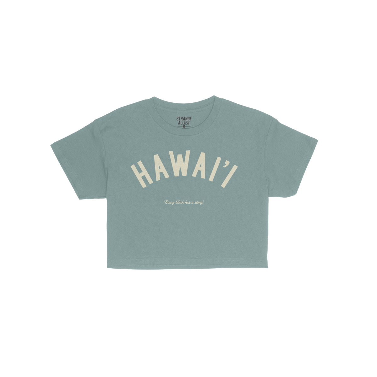 Hawaii Story Crop Top