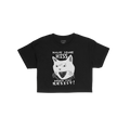 Hiss When You Resist Cat Crop Top