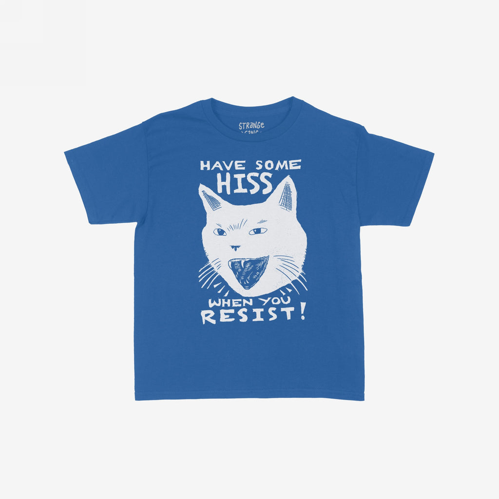 Hiss When You Resist Cat Women's Baby Tee