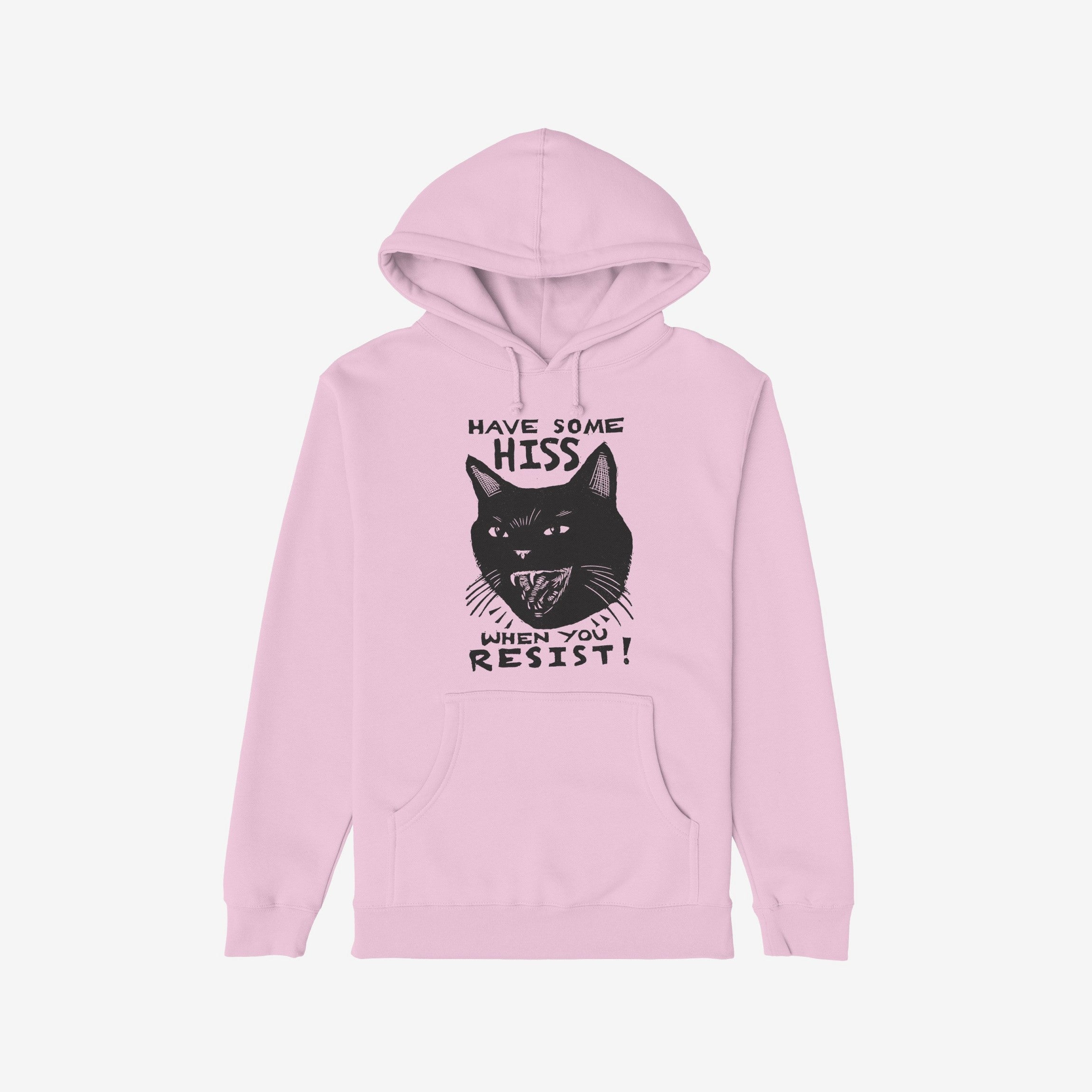 Hiss When You Resist Cat Hoodie & Sweatshirt